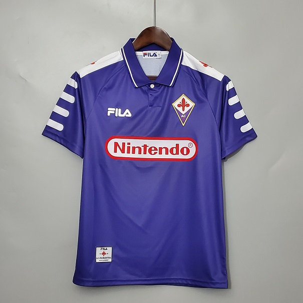 AAA Quality Fiorentina 98/99 Home Soccer Jersey